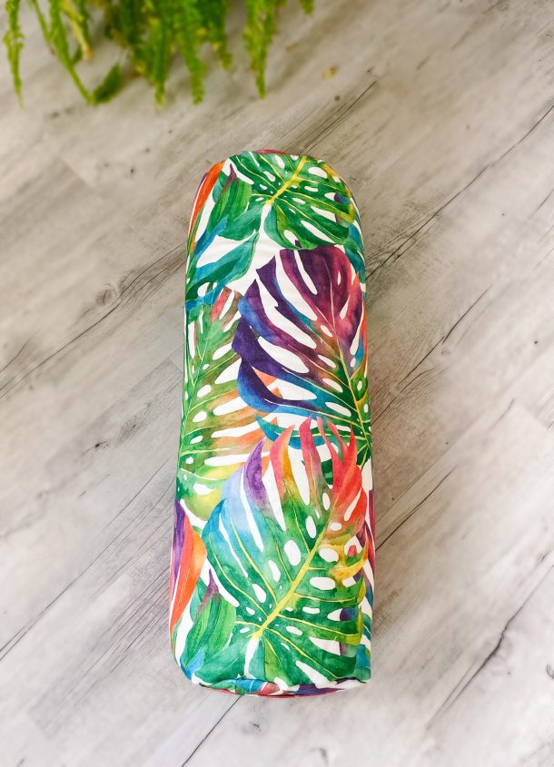 yoga bolster tropical