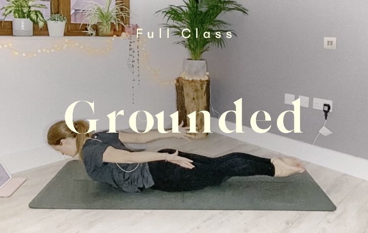 grounded yoga class