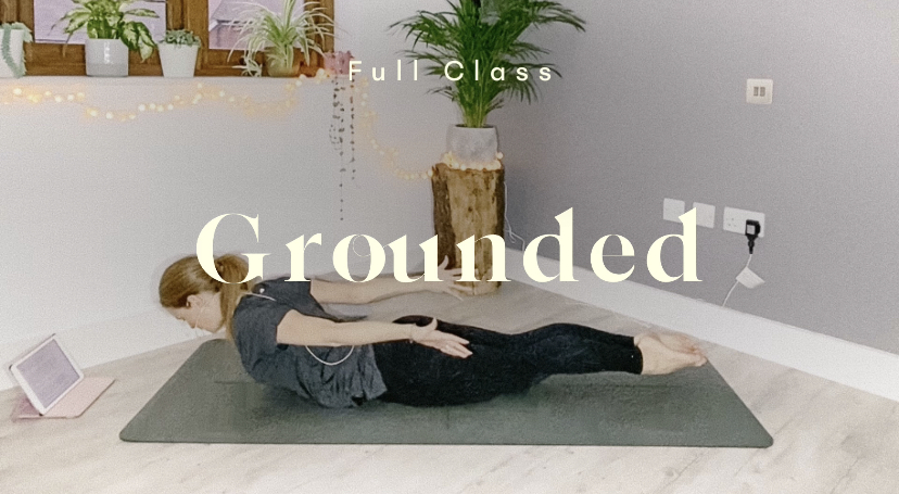 grounded yoga class