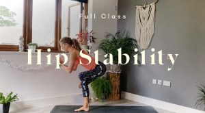 hip stability yoga class