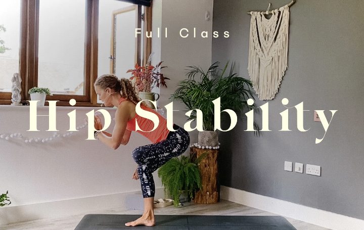 hip stability yoga class