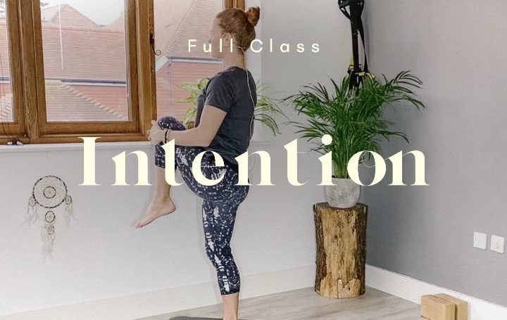 intention yoga class
