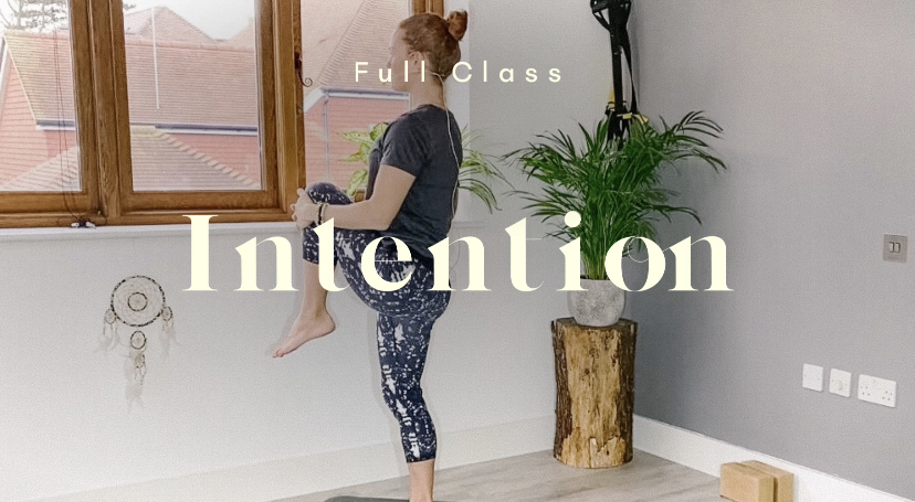intention yoga class