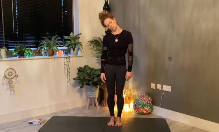 morning yoga presence