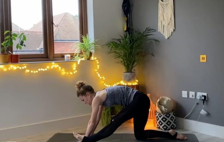 morning yoga vision