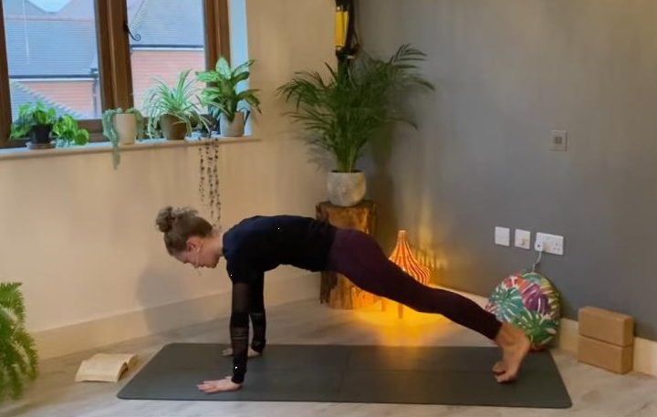 morning yoga warmth
