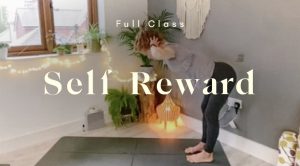 self reward yoga class