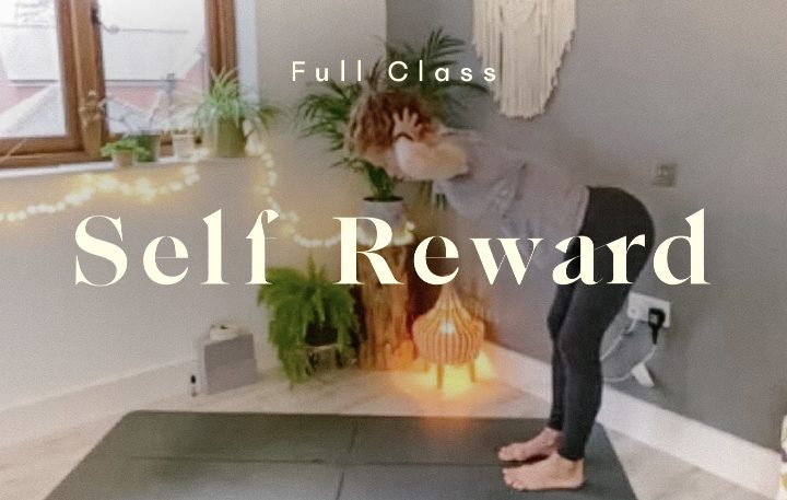 self reward yoga class