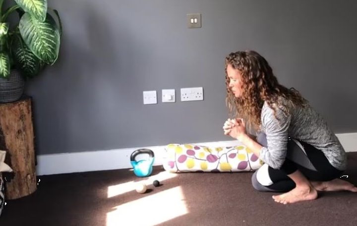 squat yoga posture