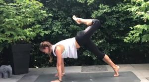 yoga sun salutation strength